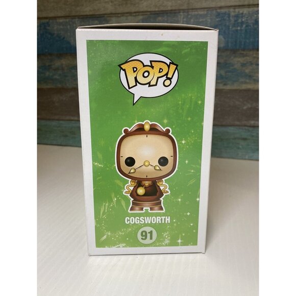 Funko Pop! Disney Beauty and the Beast Cogsworth #91 - Picture 4 of 7